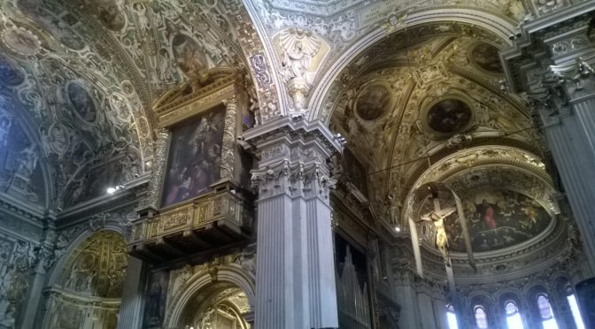 LA BASILICA DI SANTA MARIA MAGGIORE A BERGAMO